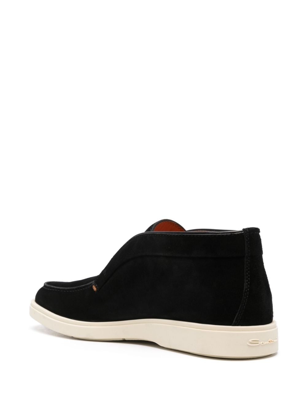 slip-on suede boots - 3