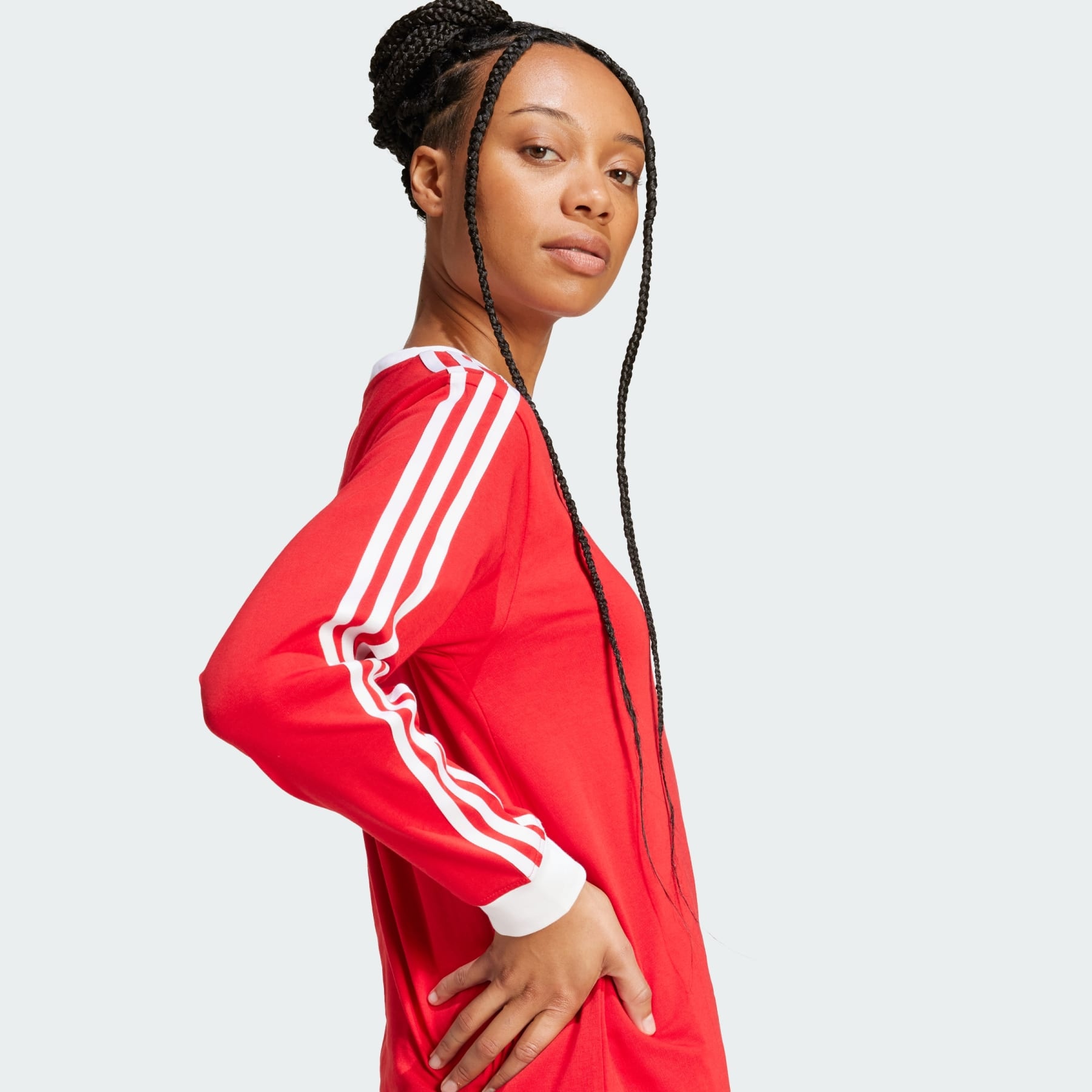 Adicolor 3-Stripes Regular Long Sleeve Tee - 6