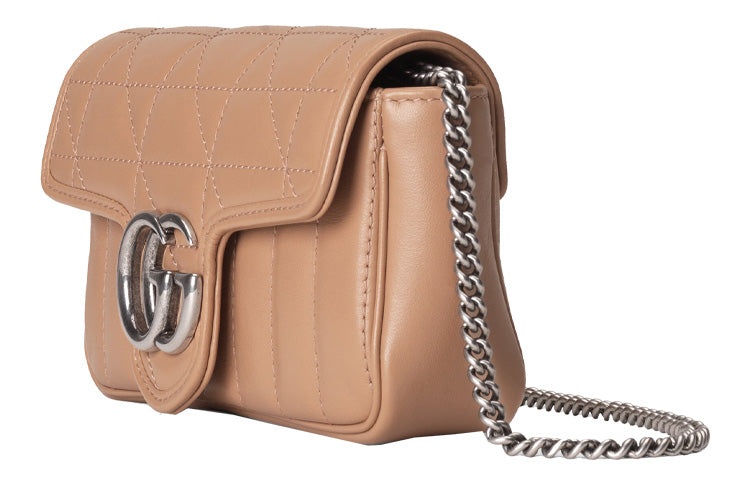 (WMNS) Gucci GG Marmont Super Mini Bag 'Camelia' 476433-DTD5N-2754 - 2
