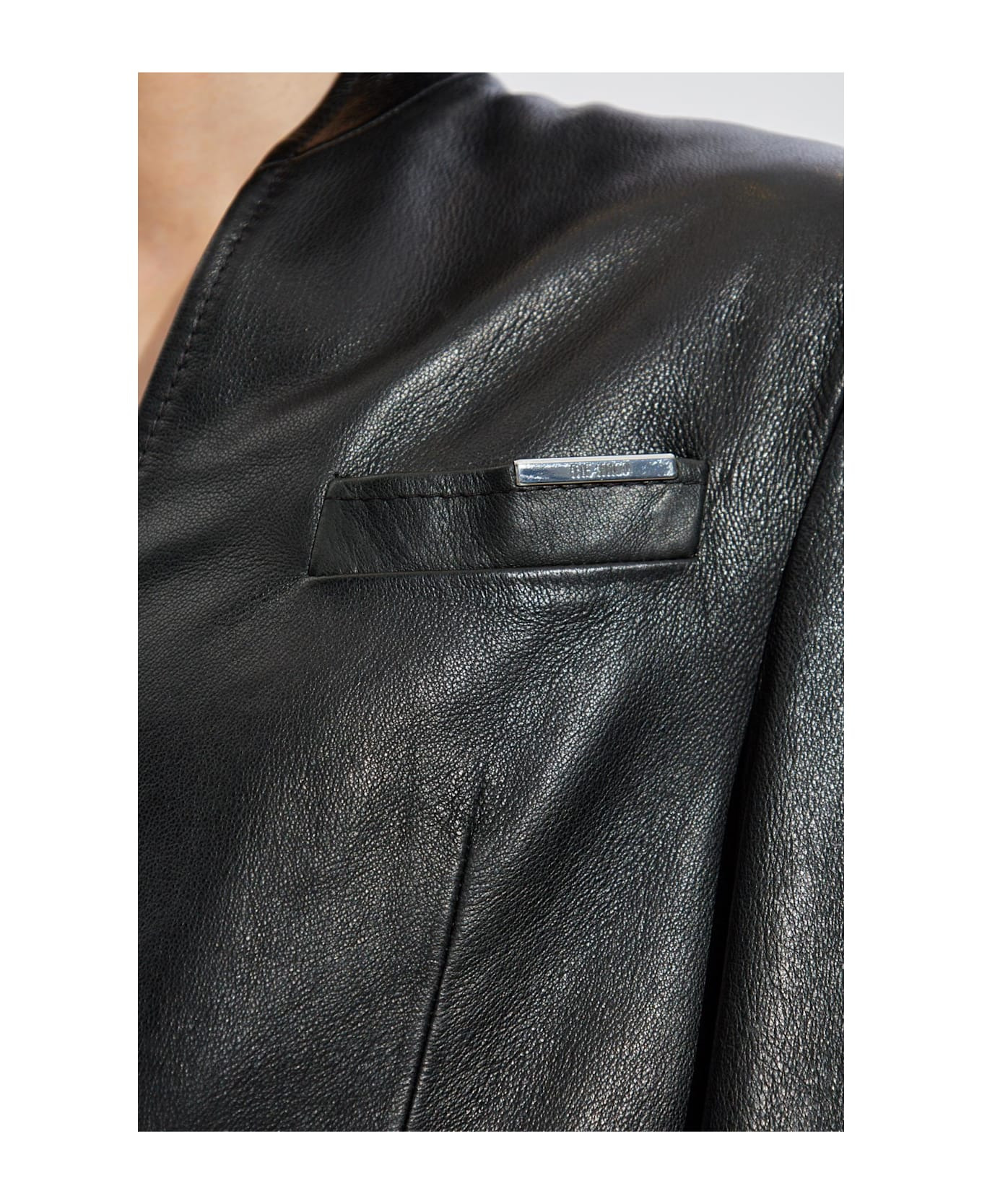 The Attico Leather Jacket - 5