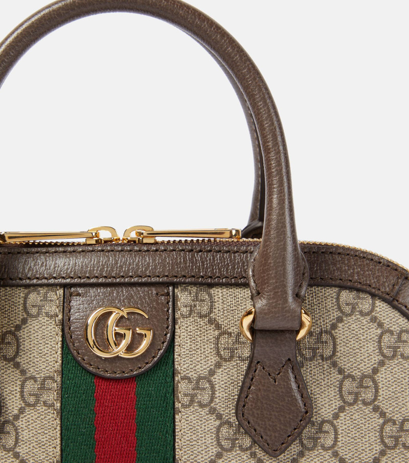 Ophidia GG canvas shoulder bag 6