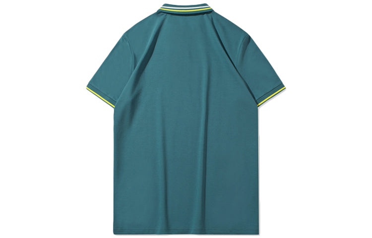 Li-Ning Way Of Wade Logo Polo Shirt 'Green Teal' APLQ211-2 - 2