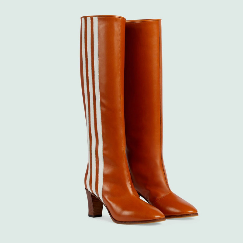 adidas x Gucci women's knee-high boot 2
