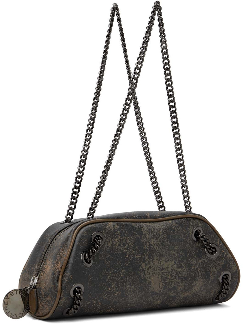 Stella McCartney Brown Falabella Bowling Bag outlook