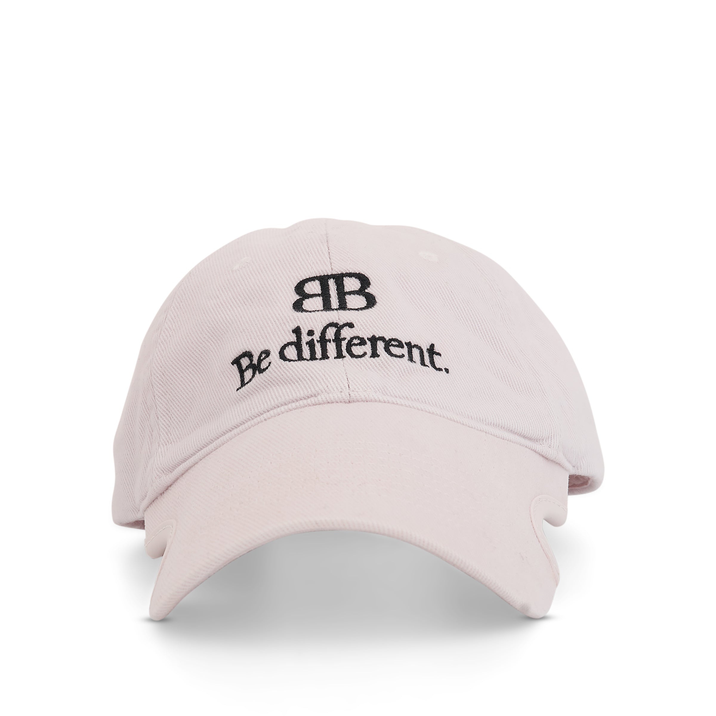 Be Different Cap in Ecru/Black - 1