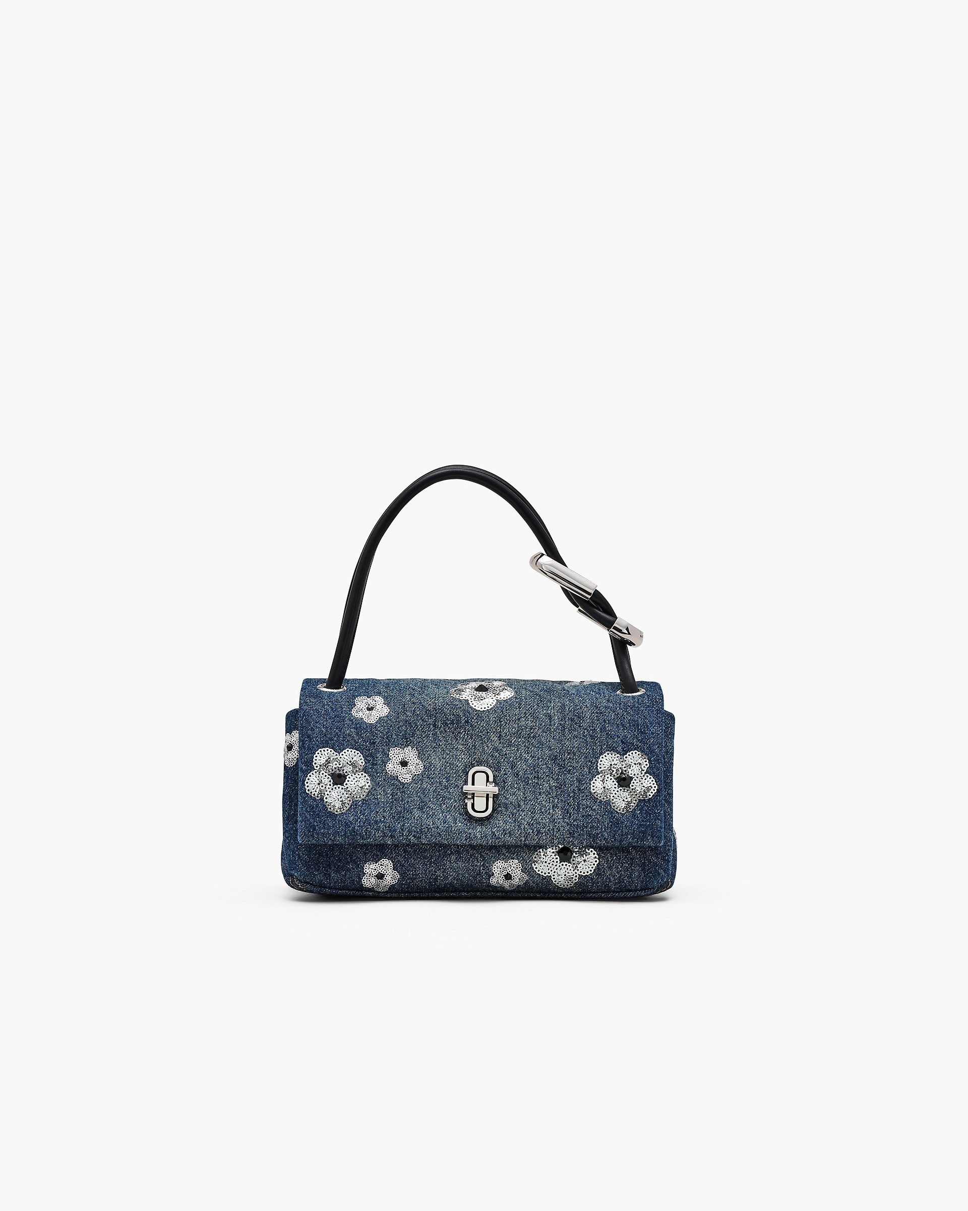 THE SEQUIN DAISY DENIM MINI DUAL BAG - 1
