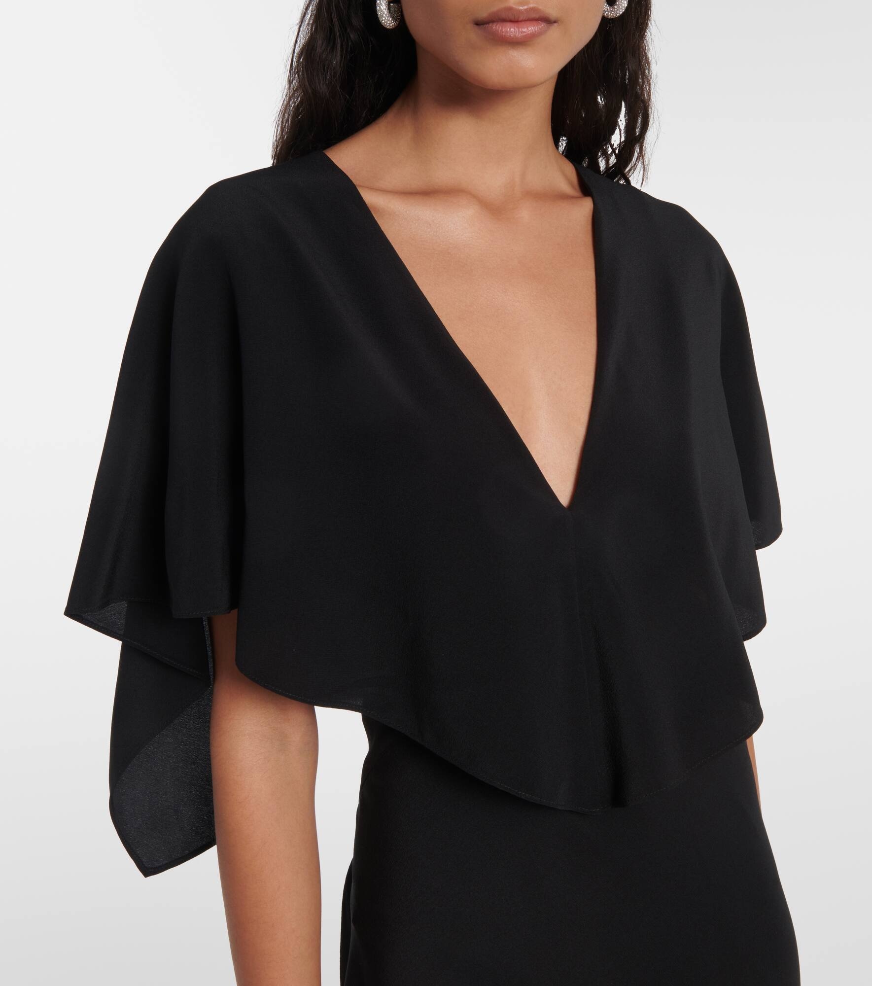 Silk maxi dress - 4
