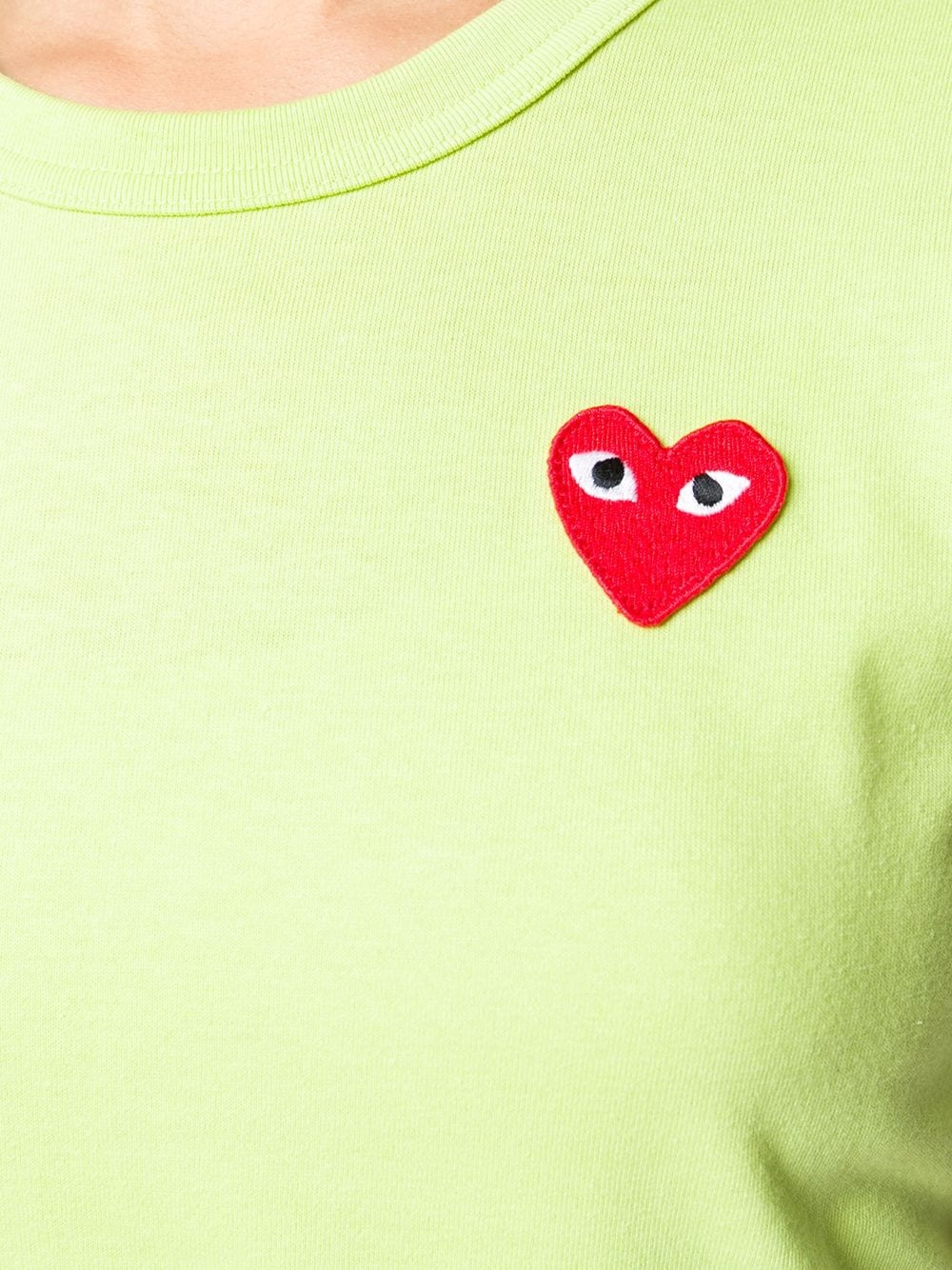 logo-patch crew neck T-shirt - 5