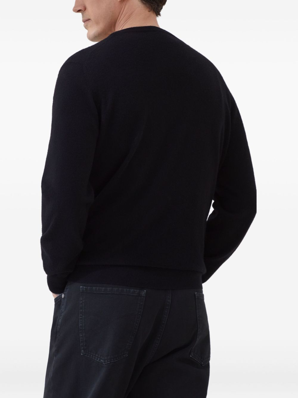 crew neck cashmere jumper - 4
