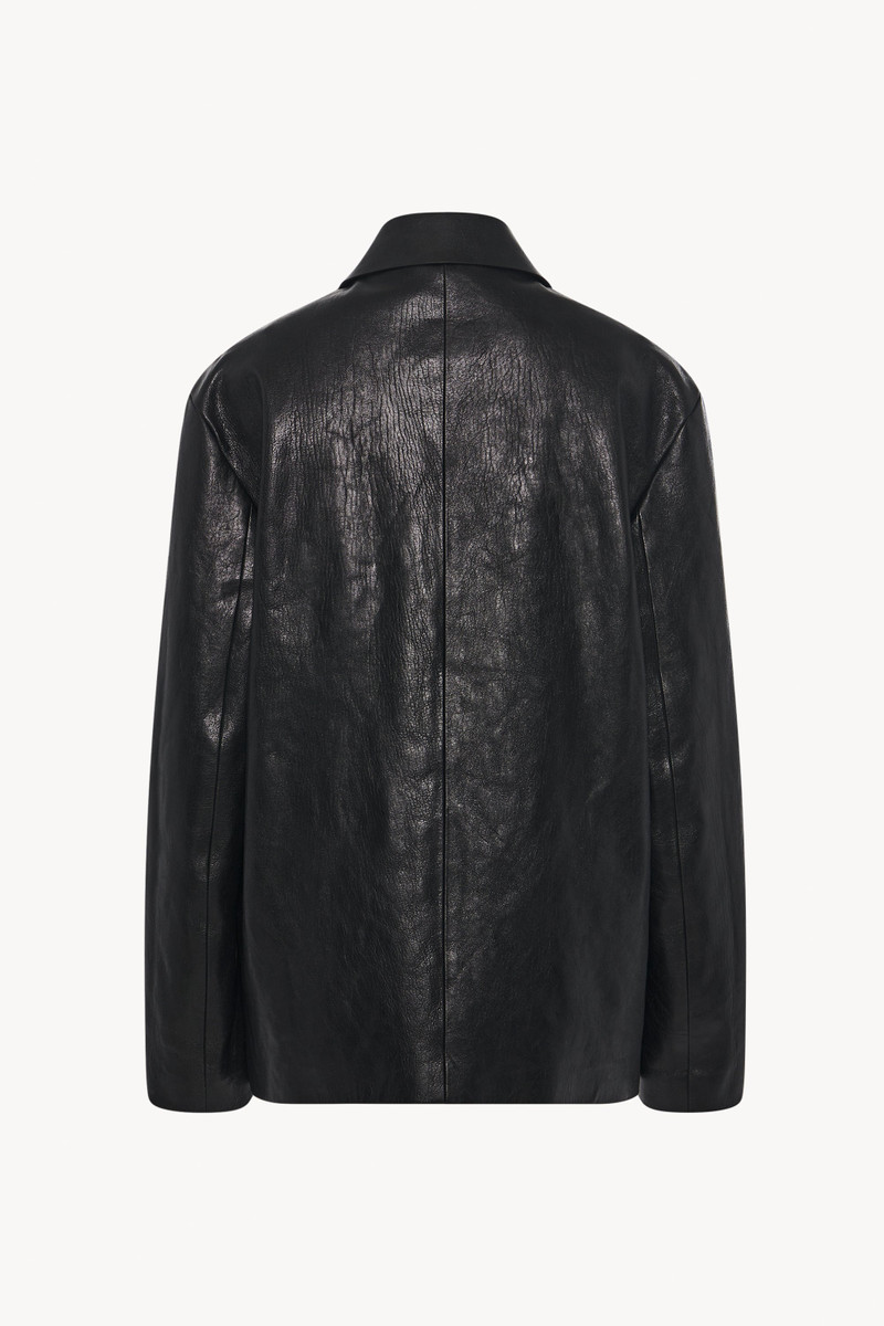 The Row Fabian Jacket in Leather outlook