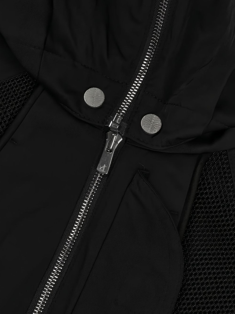 Parachute mesh-panelled zip-up jacket 3