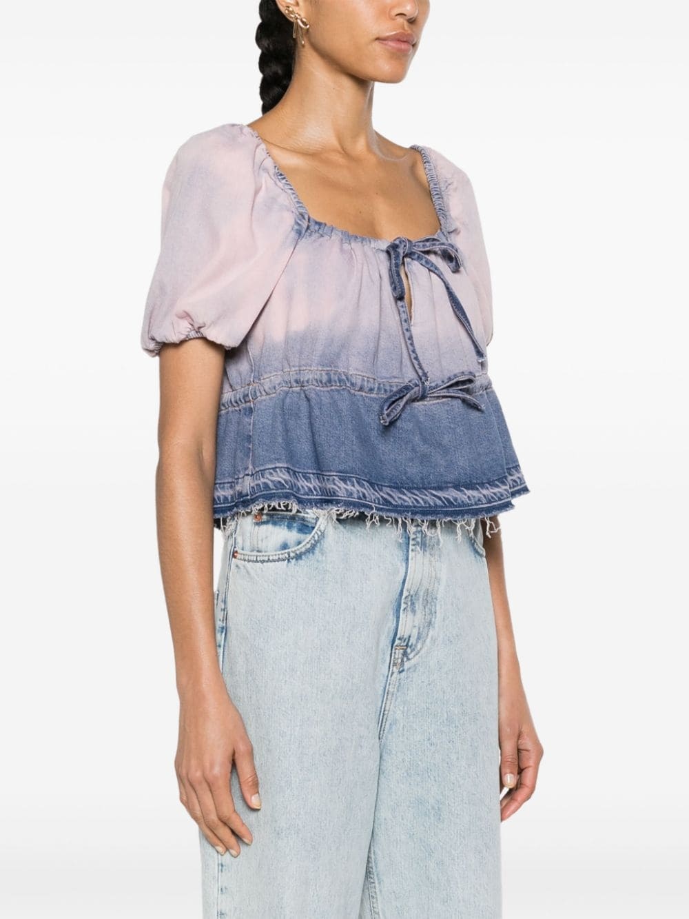 Future denim blouse - 3