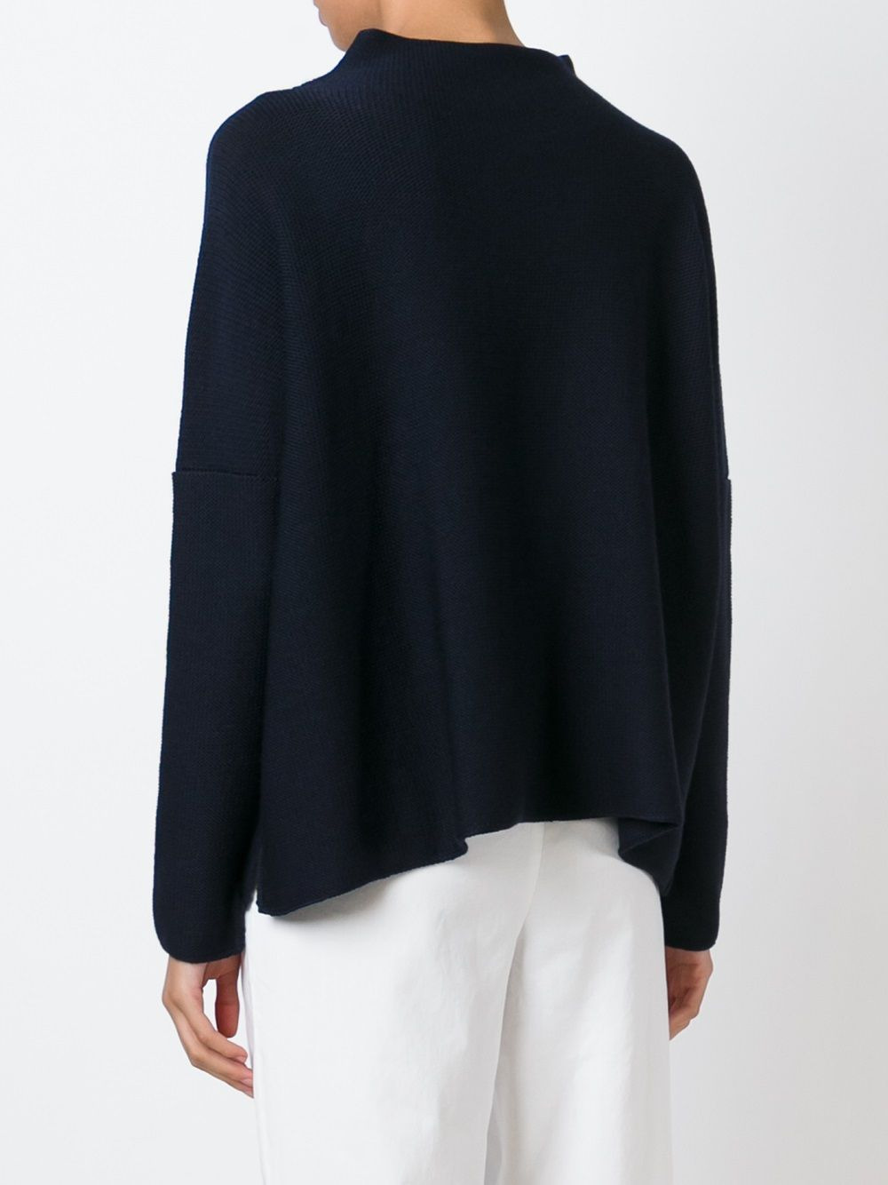 slash neck sweater - 4