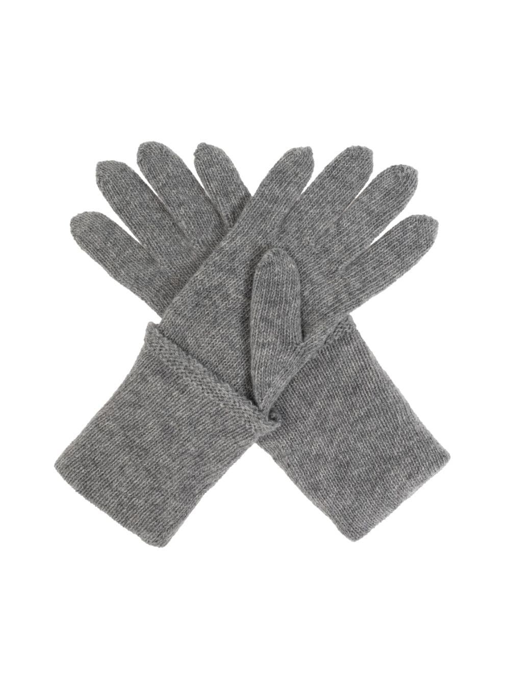 logo-embroidered gloves - 3