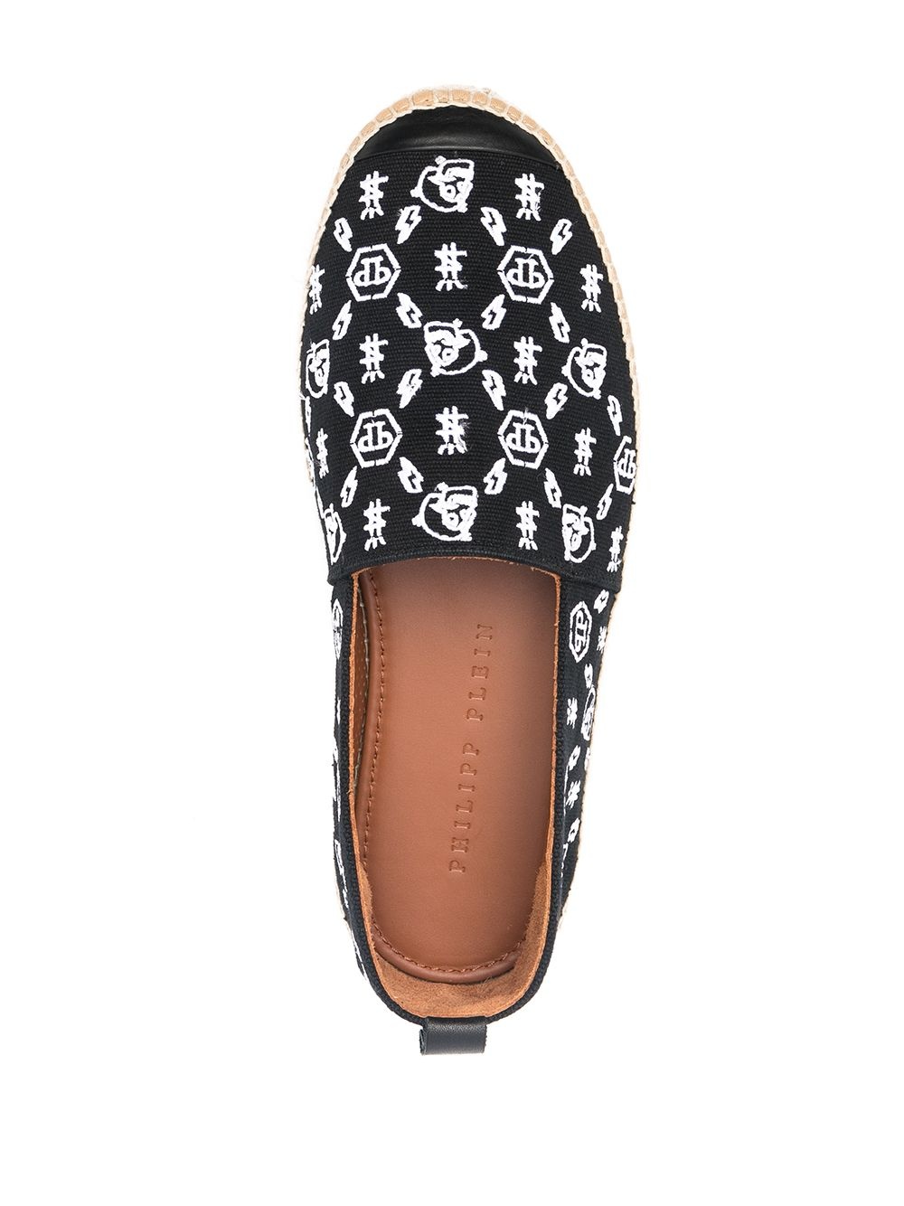 logo-print espadrilles - 4