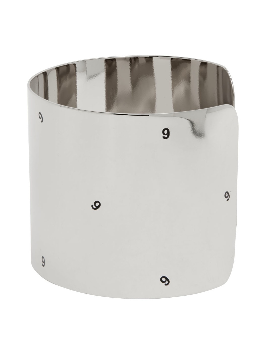 Silver Logo Cuff Bracelet - 3