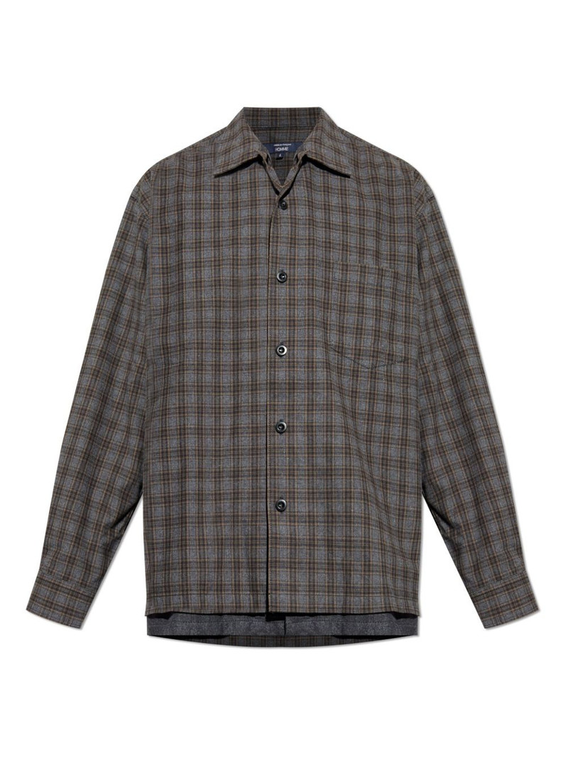 plaid-pattern shirt 1