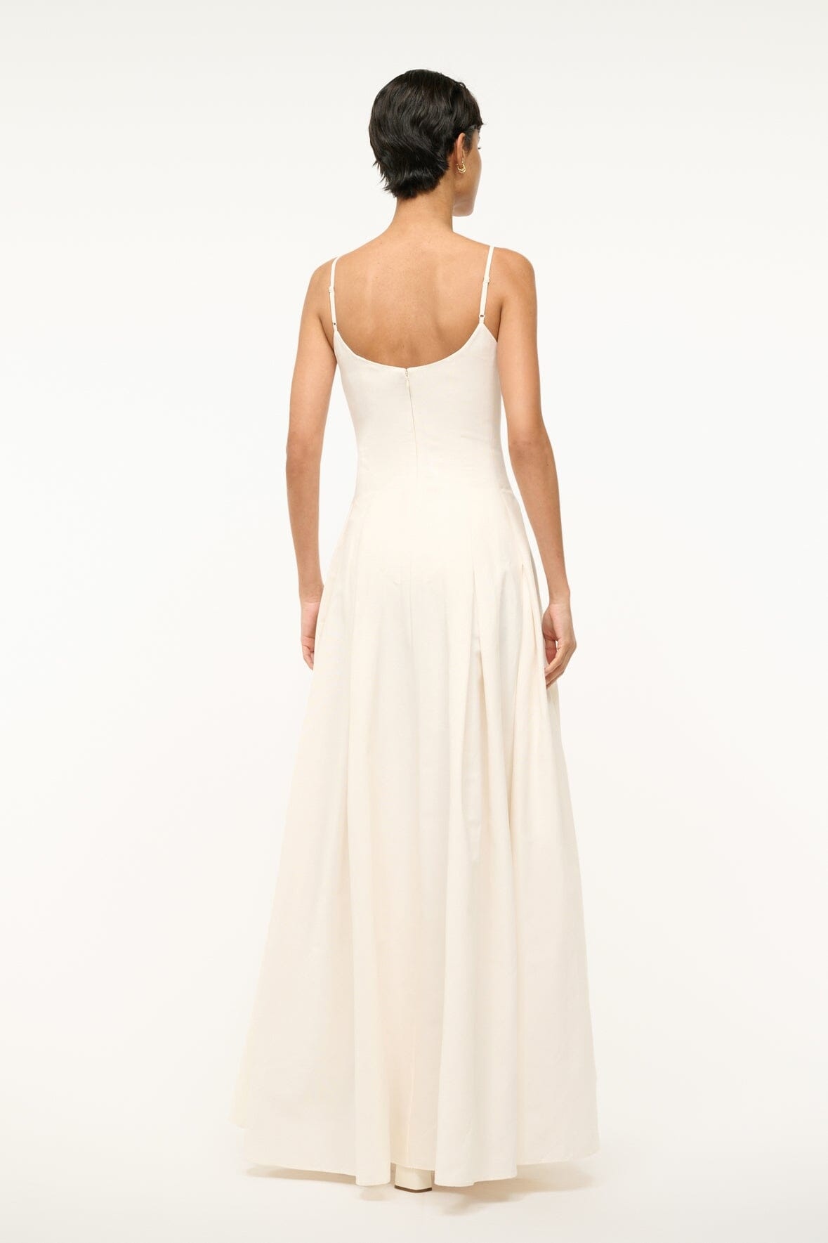 STAUD JOY MAXI DRESS IVORY - 5
