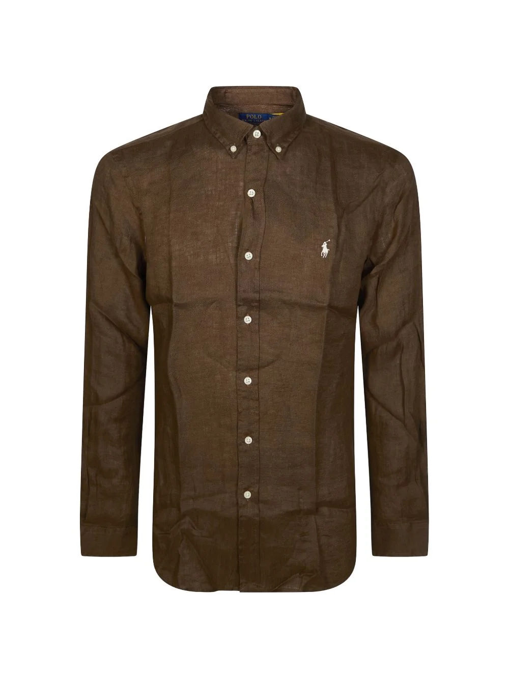 embroidered-logo shirt - 1