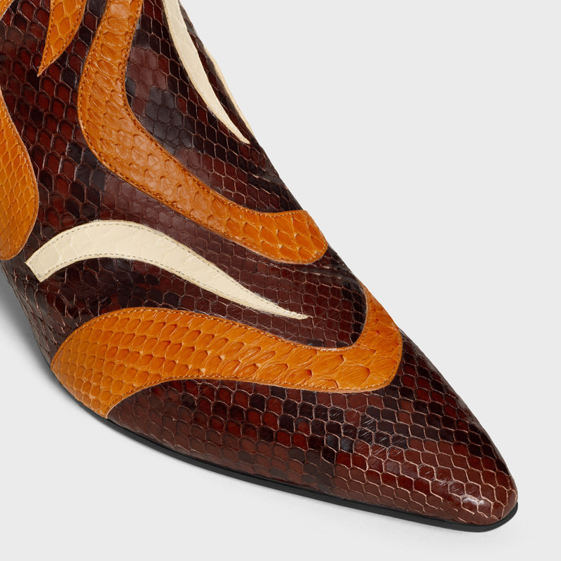 STAGE - HIGH BOOT IN PYTHON PATCHWORK 4