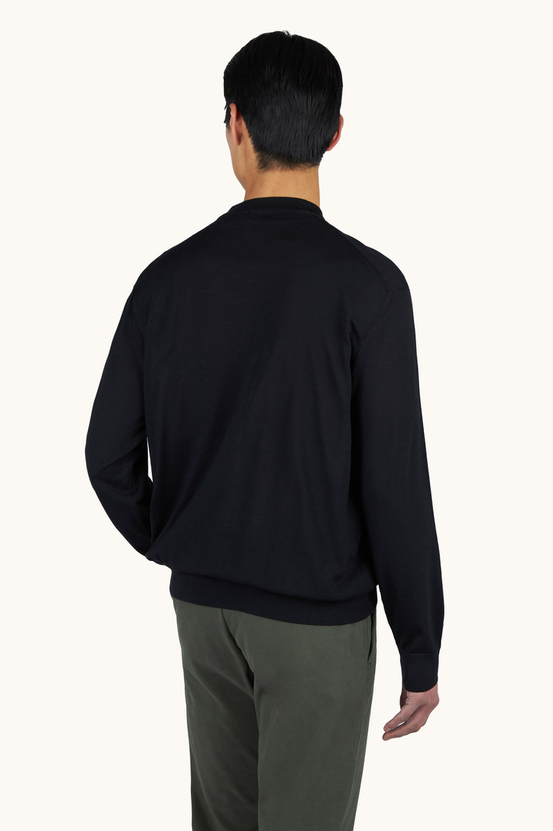 Paul & Shark 140’S SUPERFINE MERINO WOOL CREWNECK SWEATER outlook