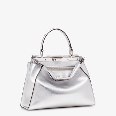 FENDI Silver leather bag outlook