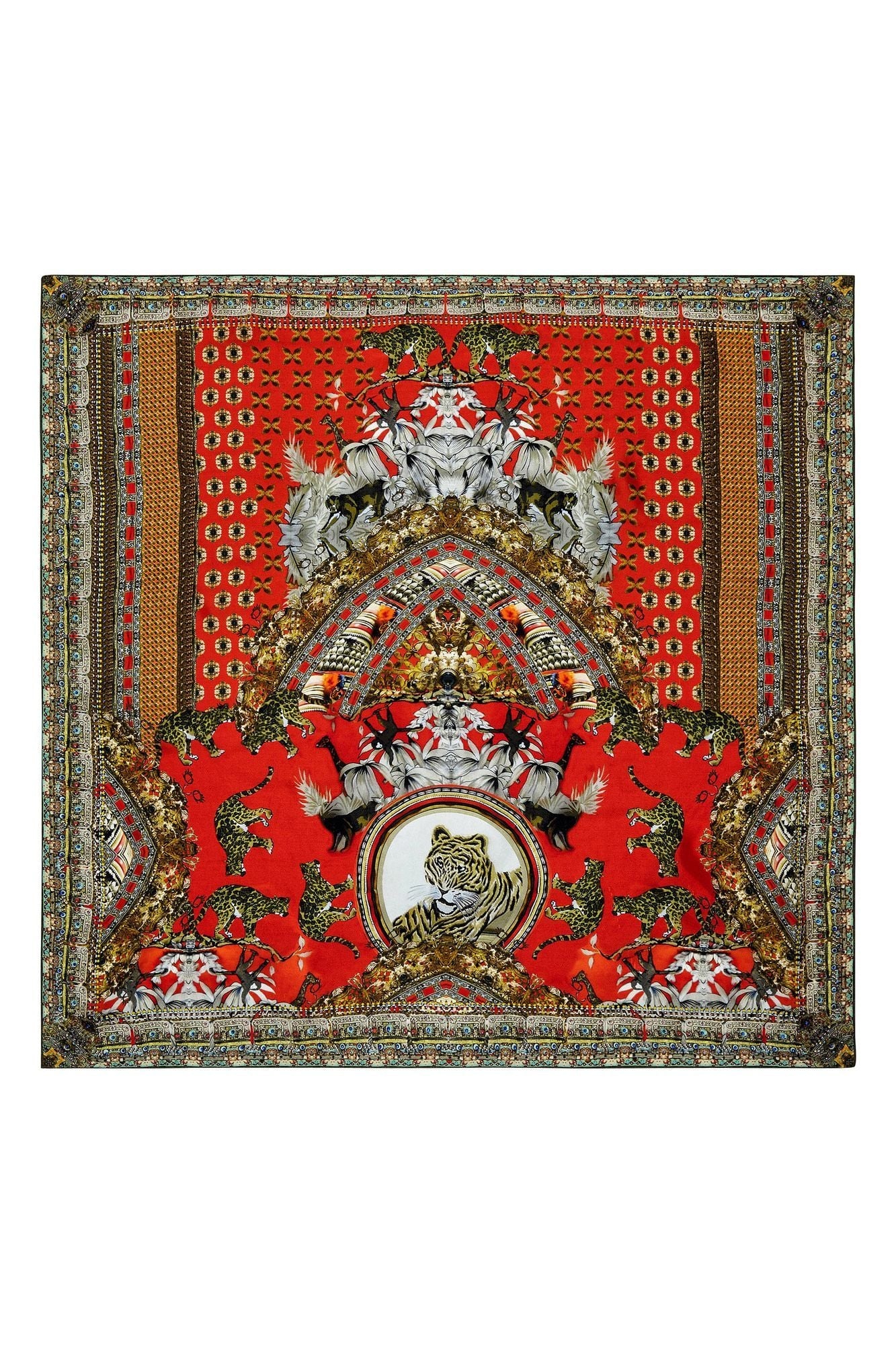 LARGE SQUARE SCARF - 8