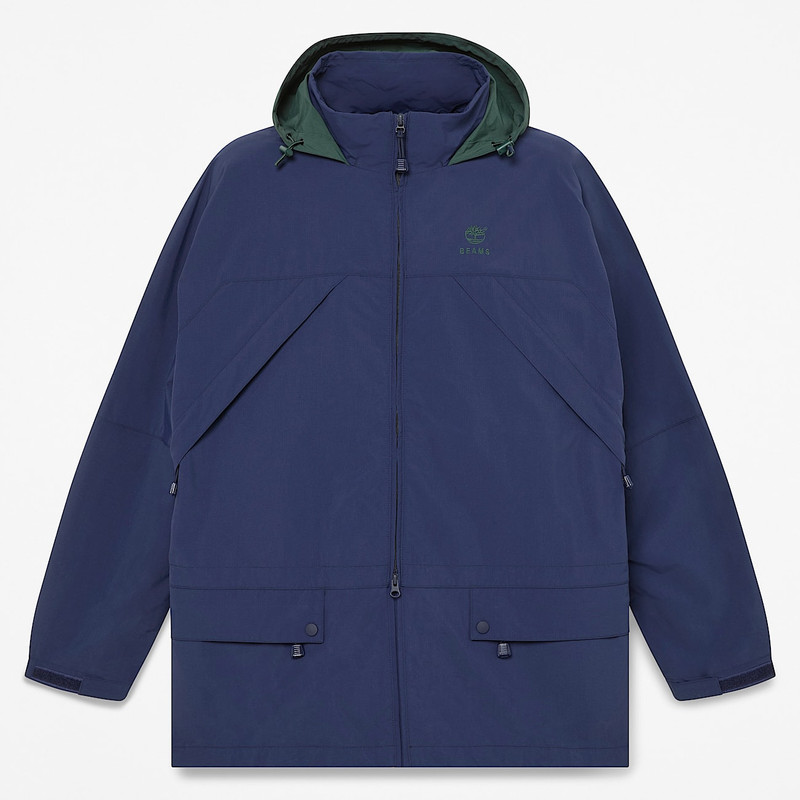 Timberland® x BEAMS Nylon Zip Up Convertible Jacket 1