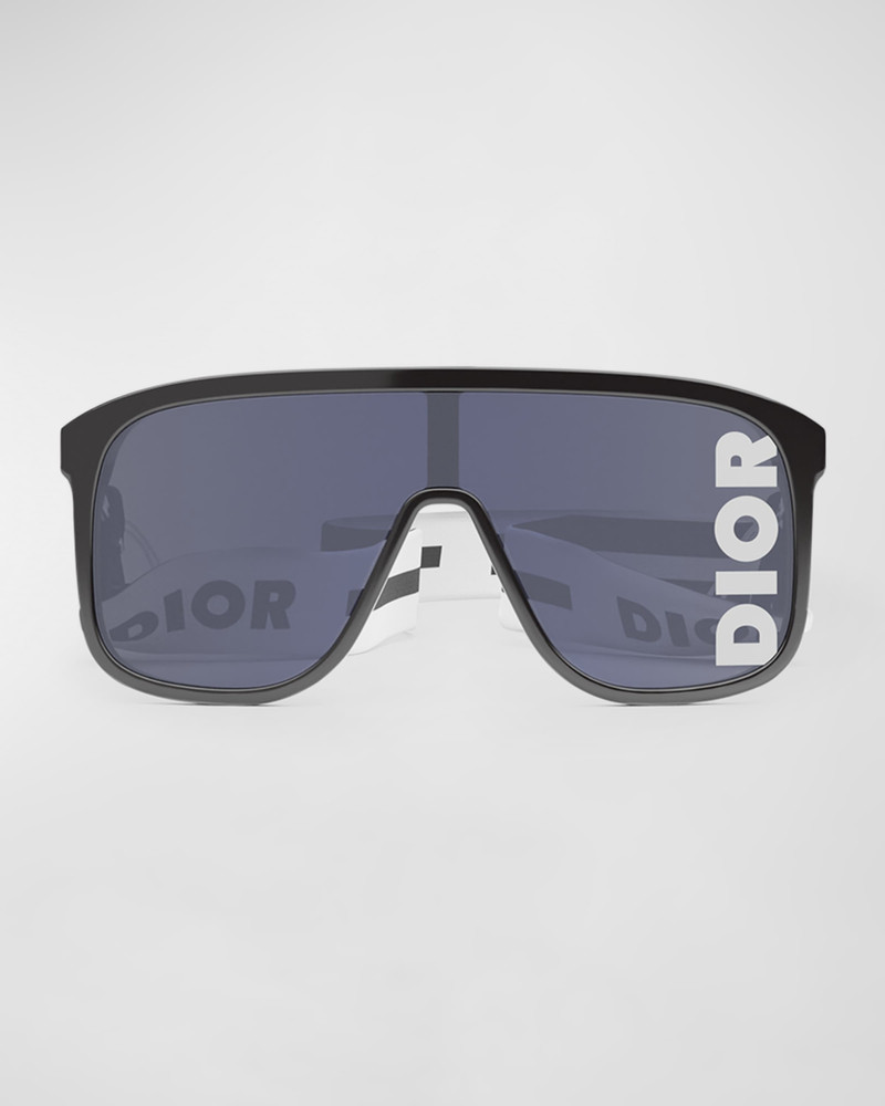 Men's Diorfast Shield Sunglasses with Head Strap 3