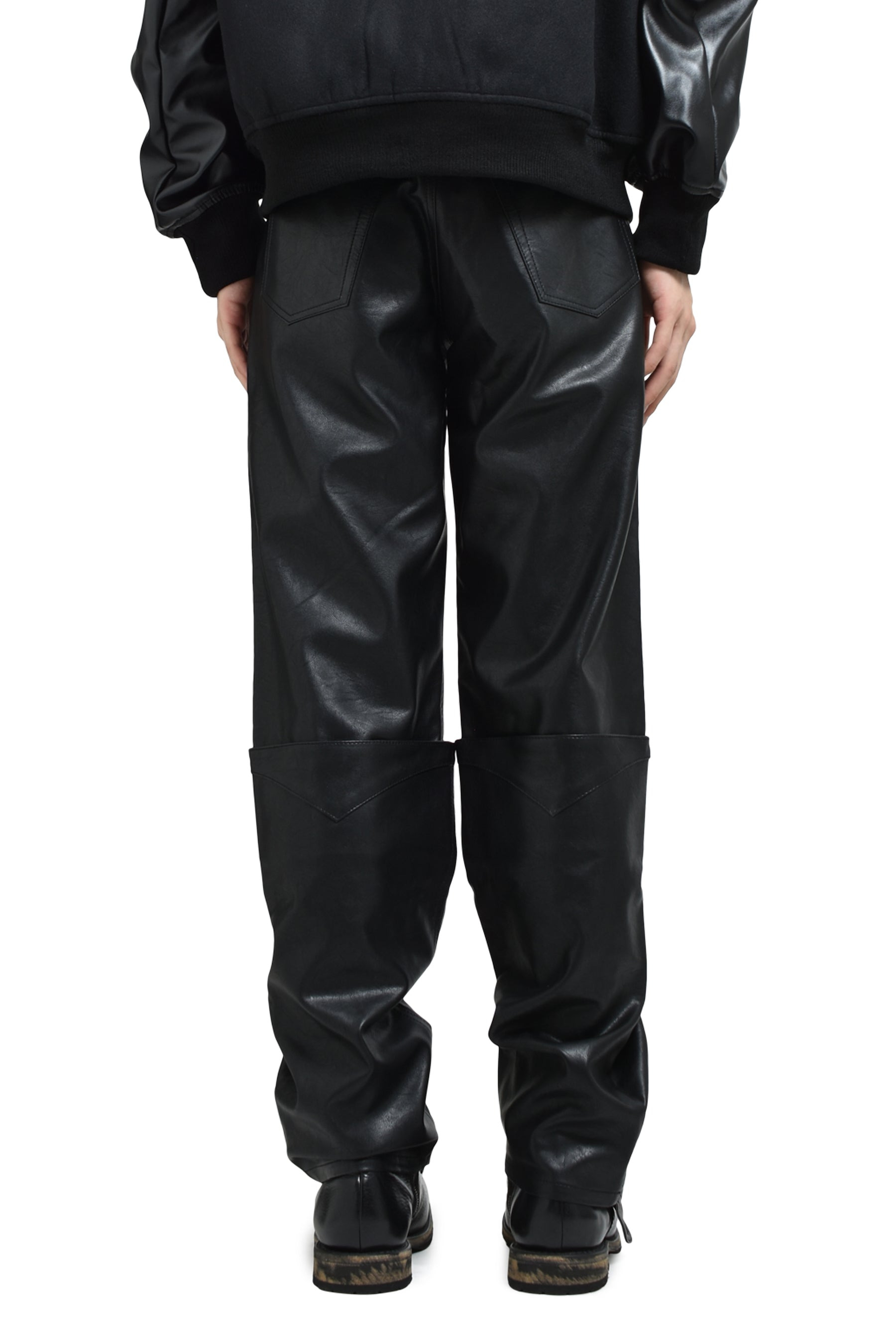 WESTERN BOOT TROUSERS / BLACK - 2
