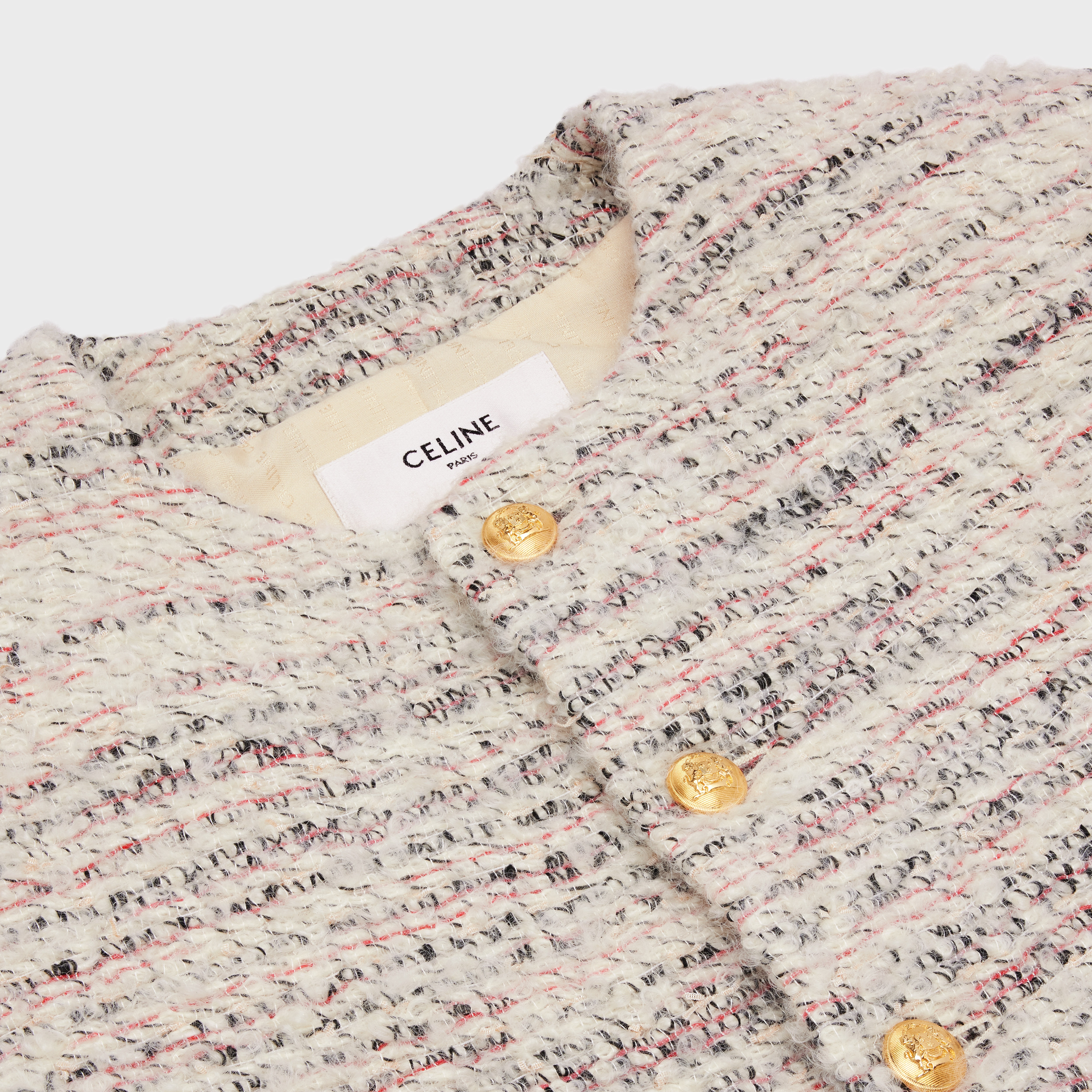 “Chasseur” jacket in artisanal tweed - 3