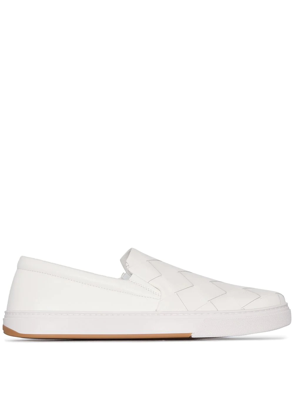 maxi weave slip-on sneakers - 1