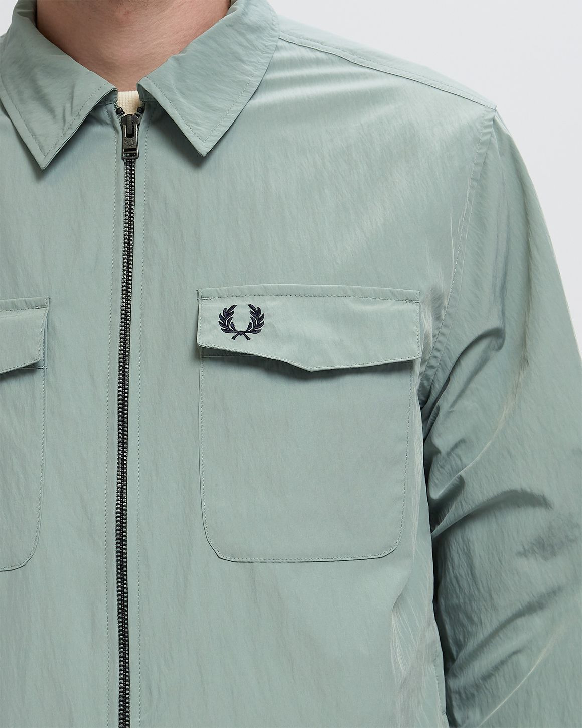 ZIP THROUGH OVERSHIRT - 3