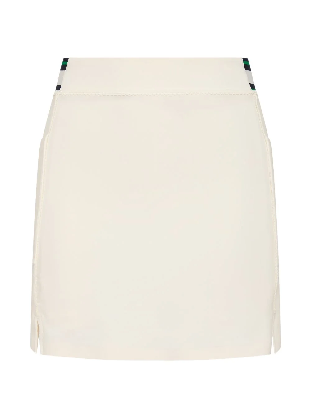 striped-detail mini skirt - 1