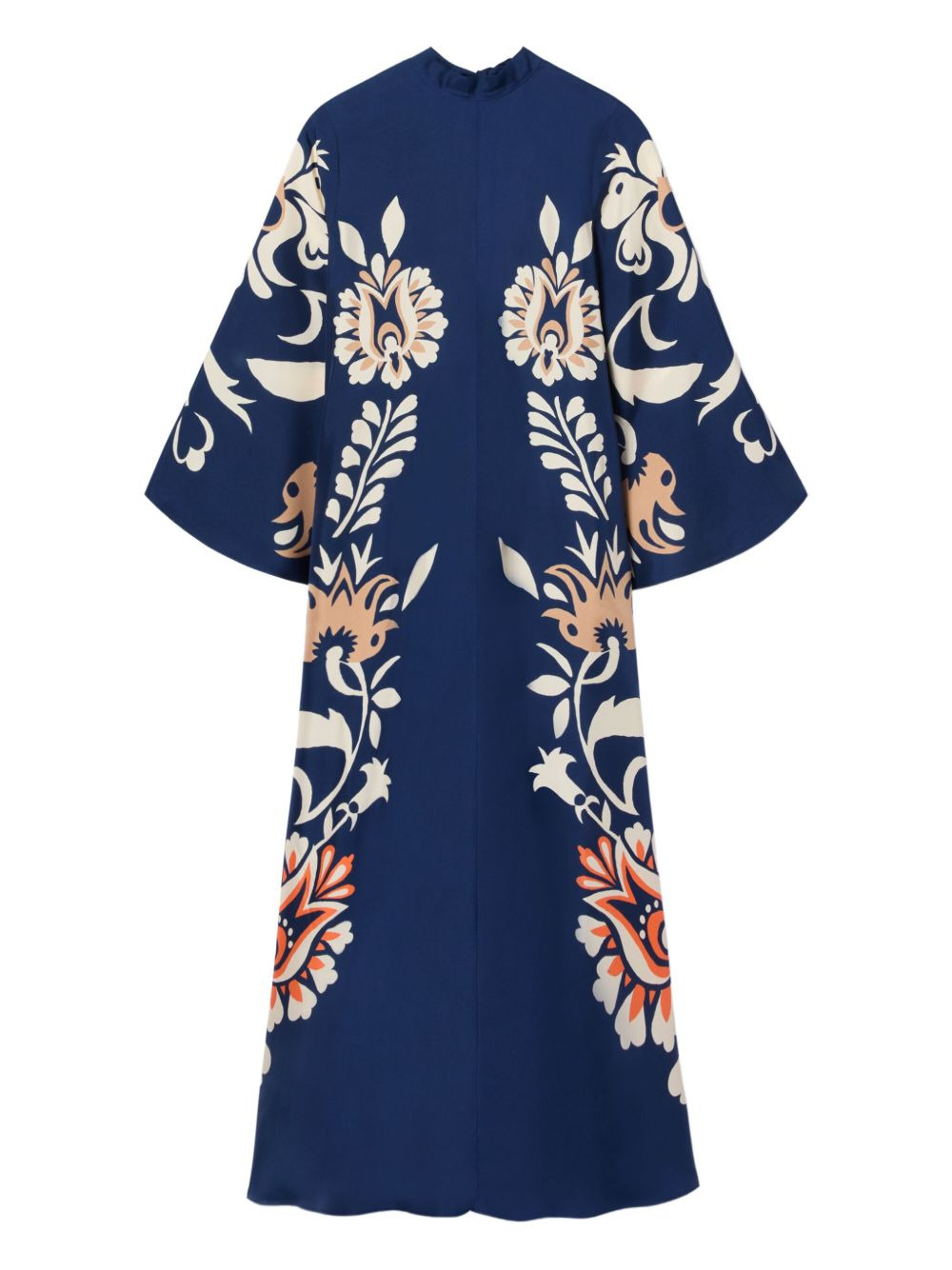 floral-print bell-sleeve maxi dress - 4