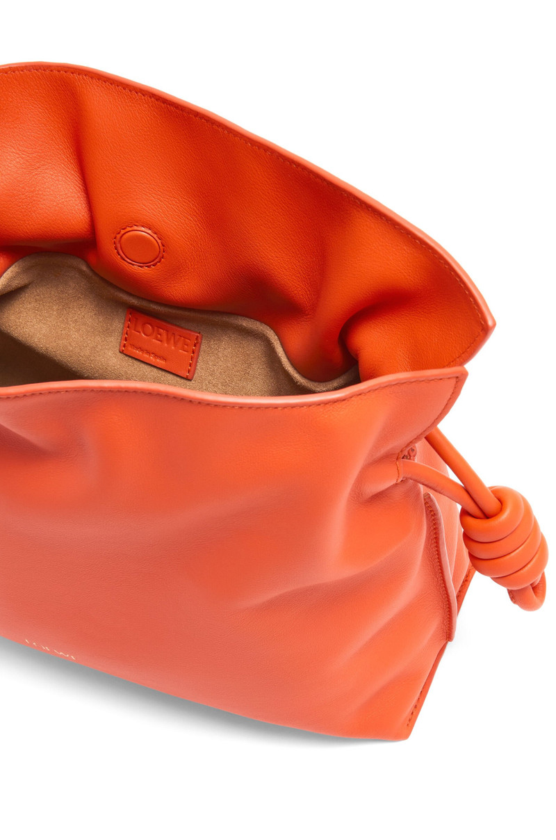 Flamenco clutch in nappa calfskin 7