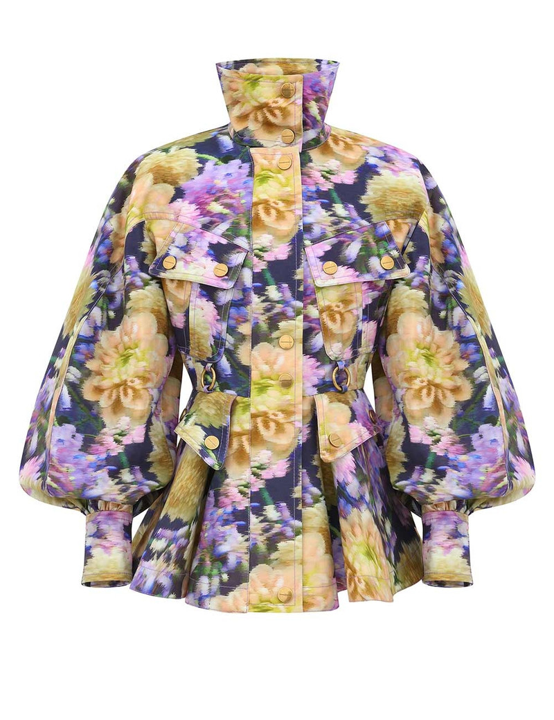 LUNA PRINTED DRILL JACKET 1