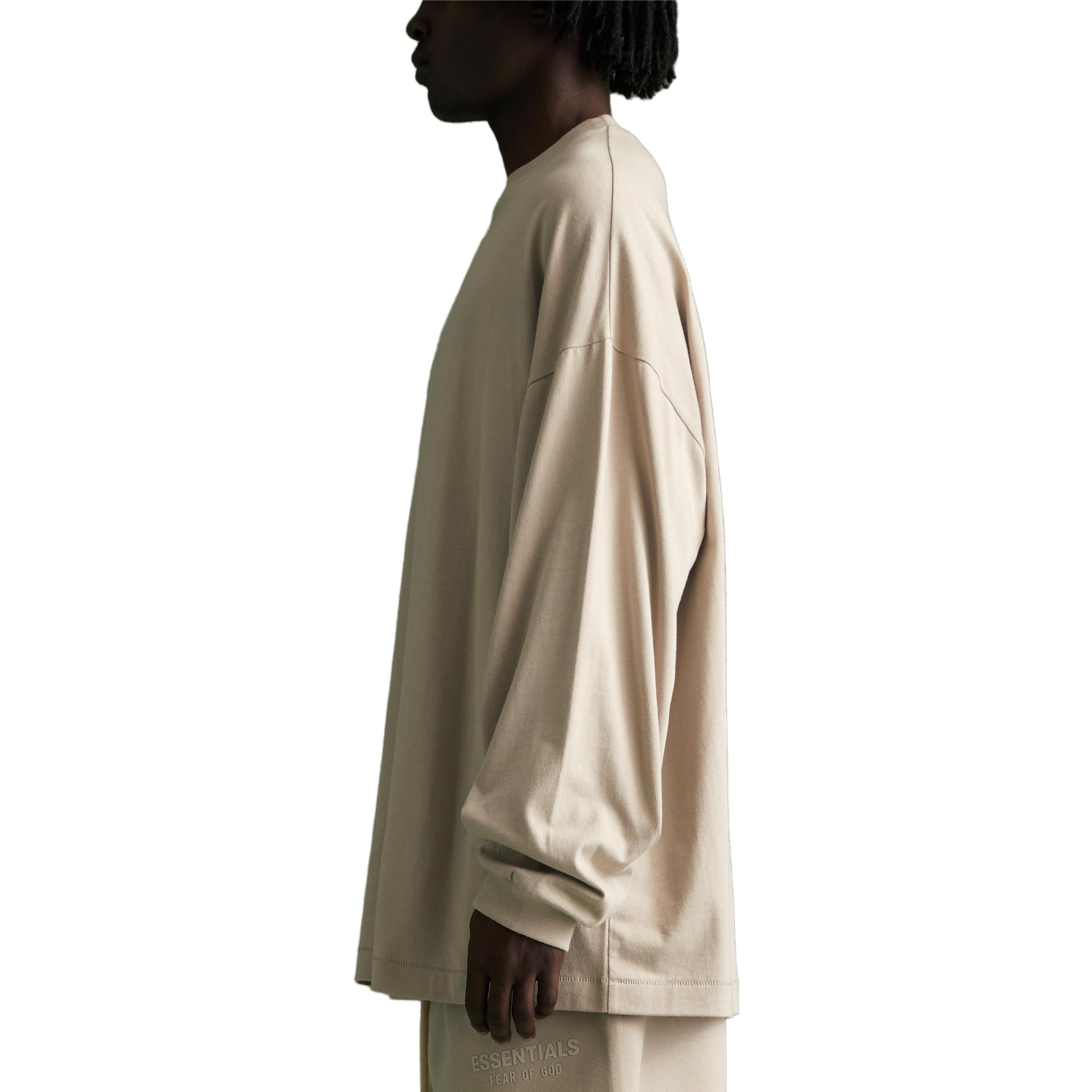 Fear of God Essentials FW23 Long Sleeve Tee 'Silver Cloud' 125BT232012F - 7