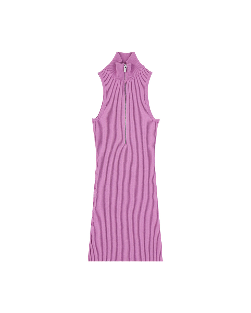 KNIT ZIP DRESS - 1