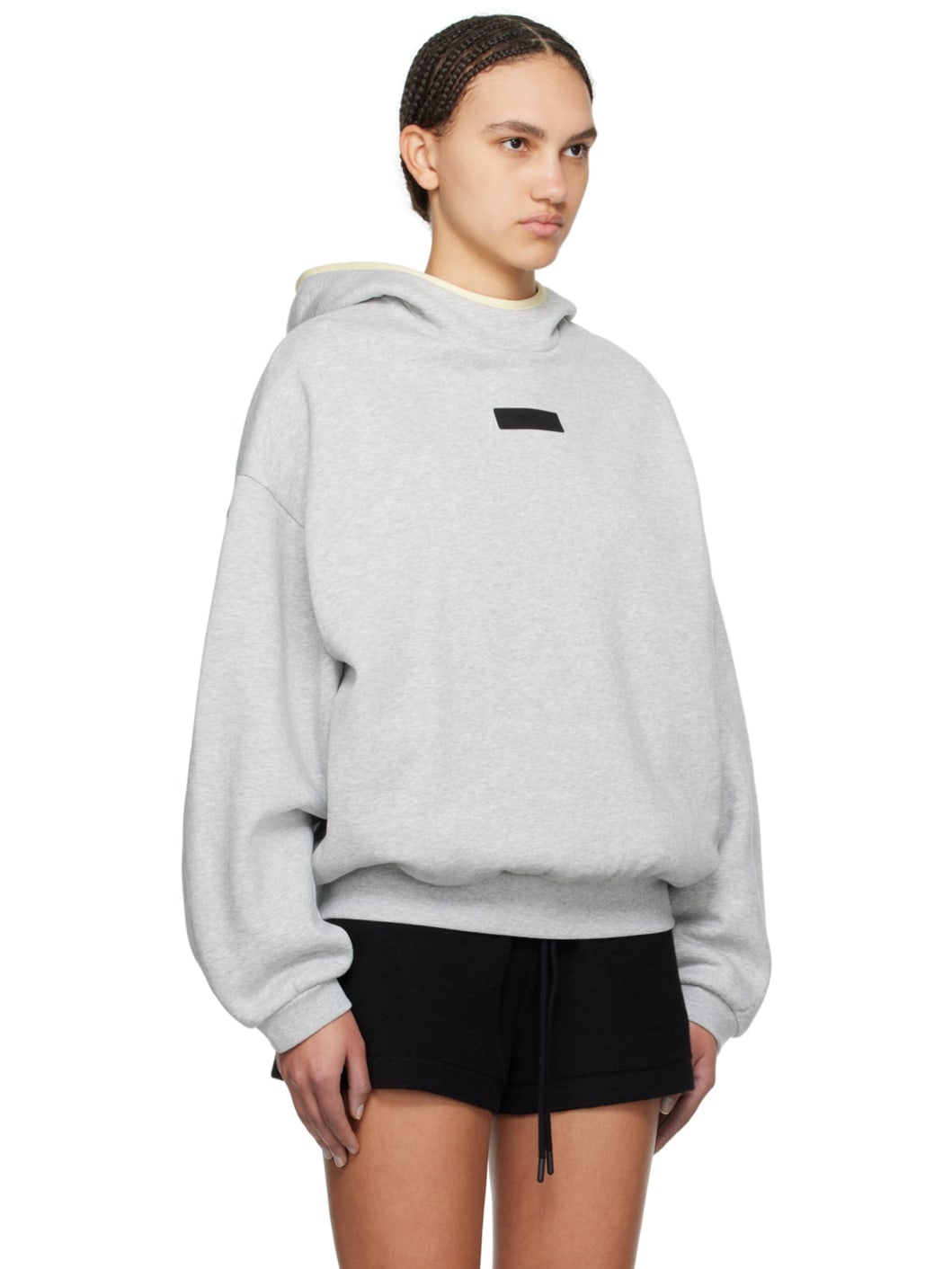 Gray Patch Hoodie - 2