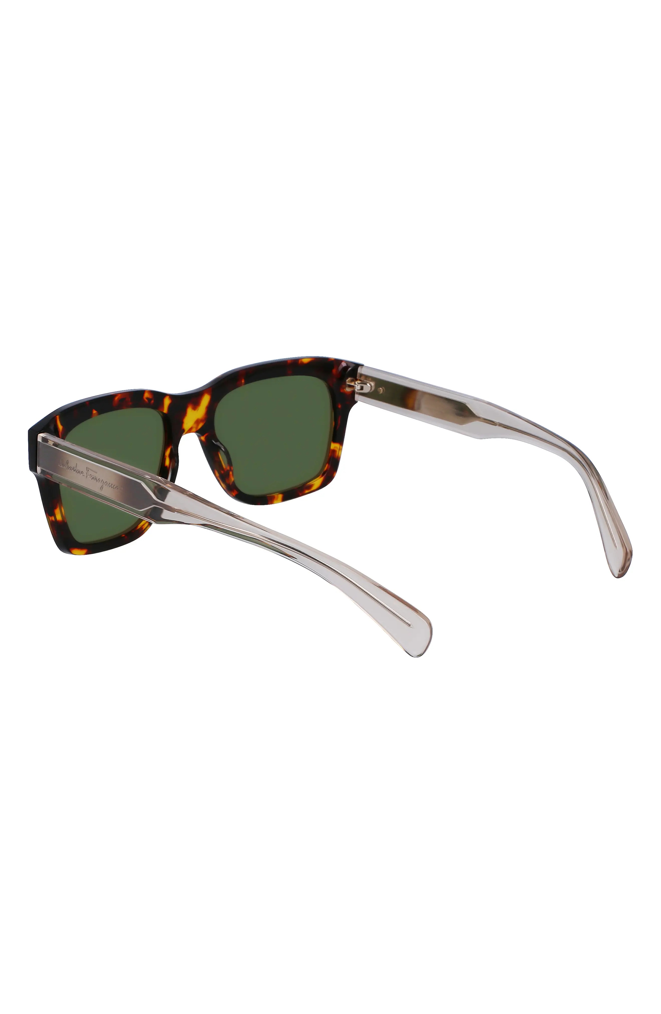 56mm Polarized Rectangular Sunglasses - 4