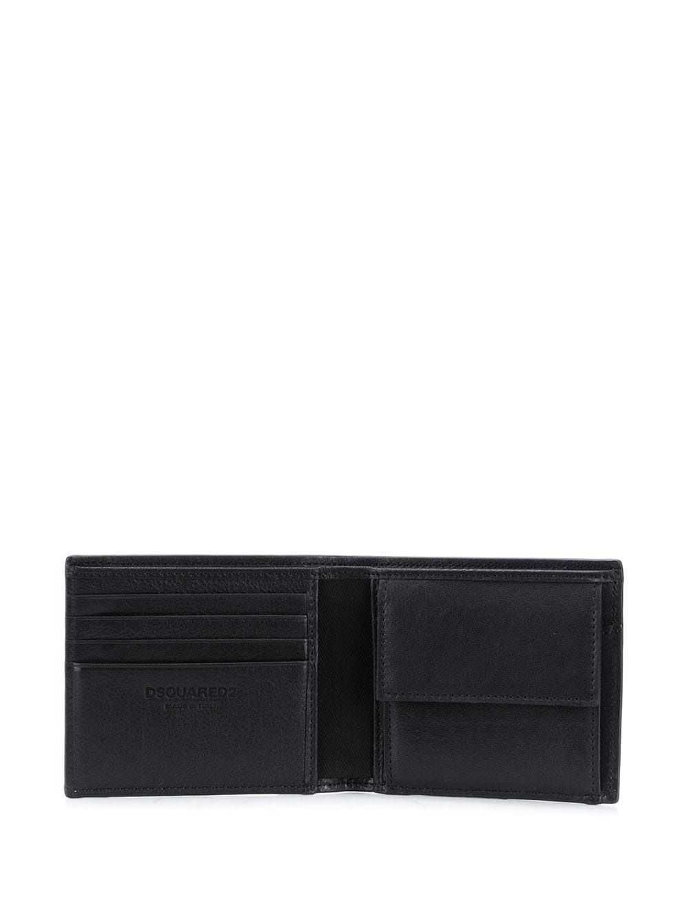 logo print bi-fold wallet - 3