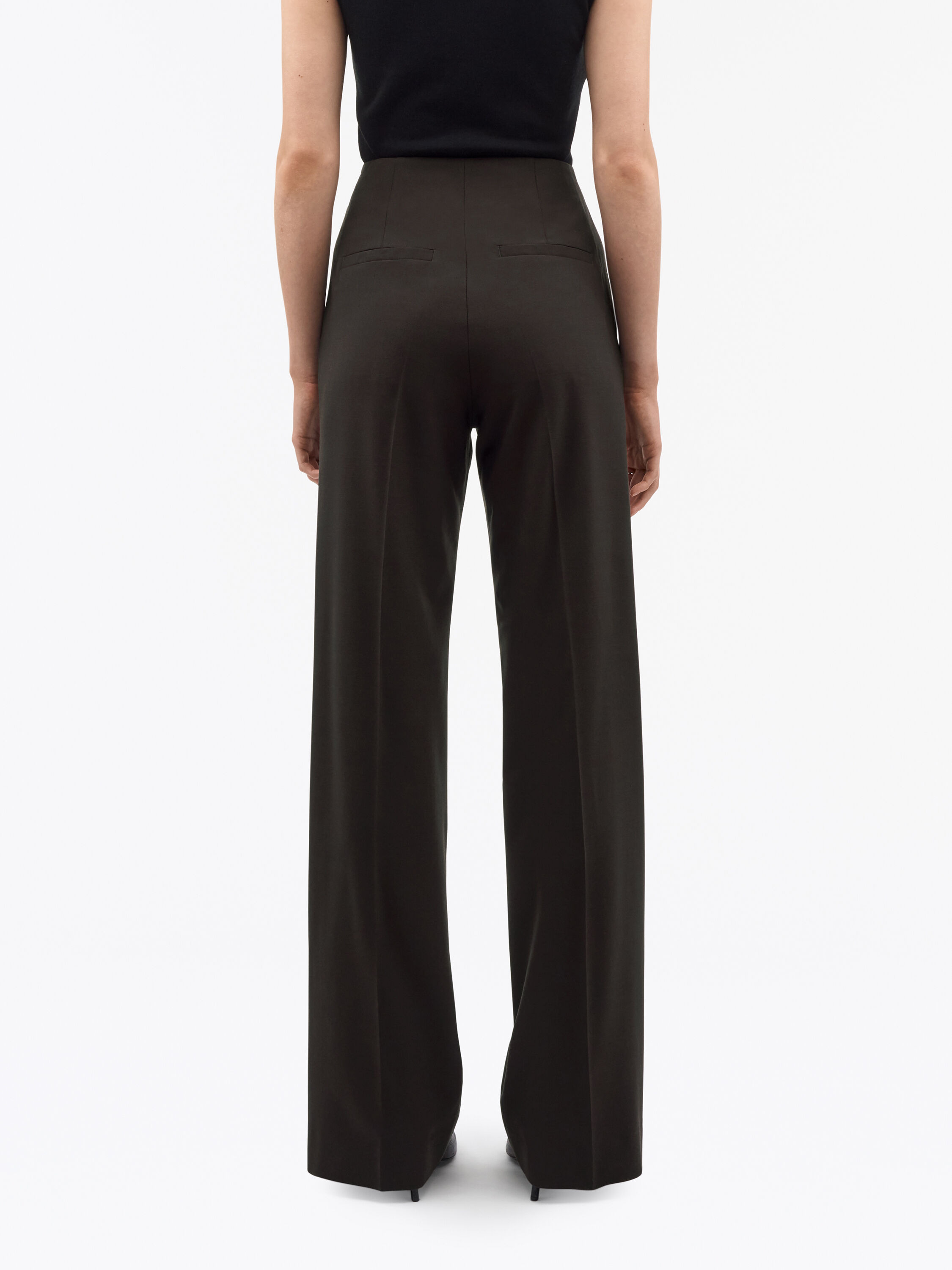 Eedit Mid-Waist Trousers - 4