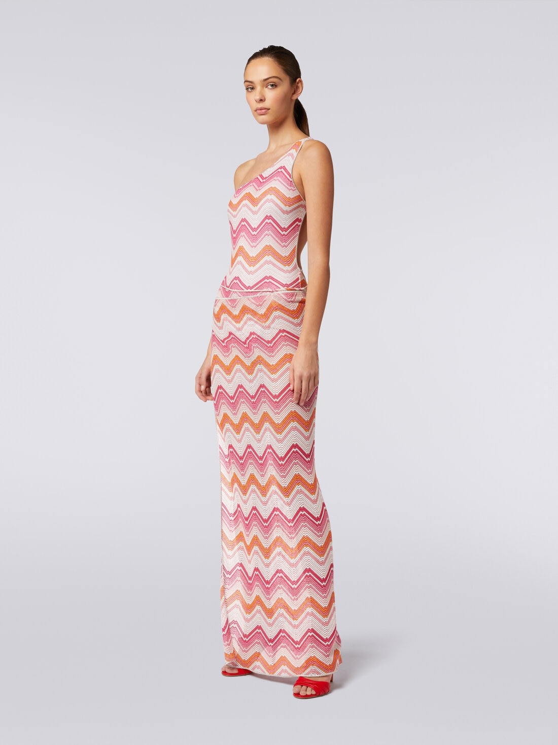 Long cover-up wrap-around skirt - 3