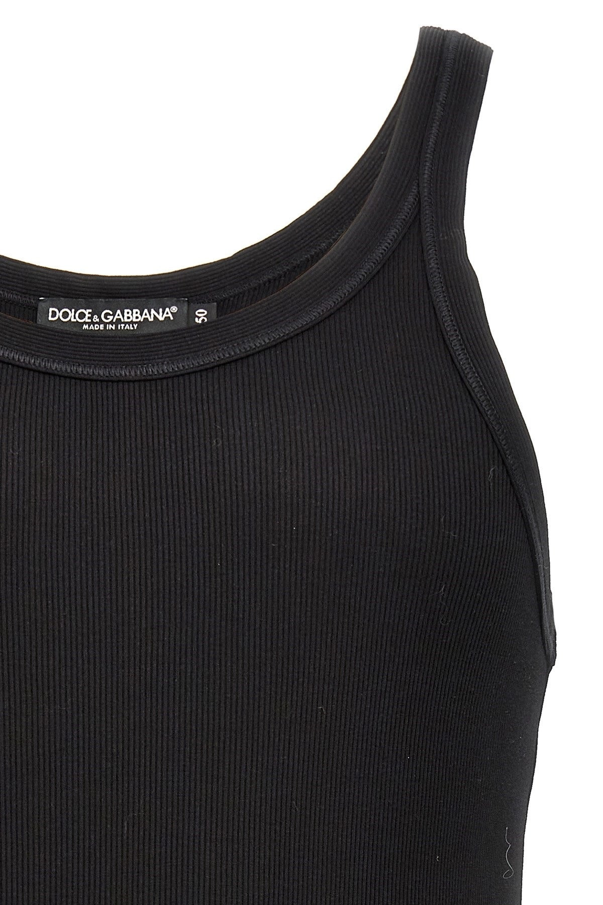 Dolce & Gabbana Men Ribbed Tank Top - 4