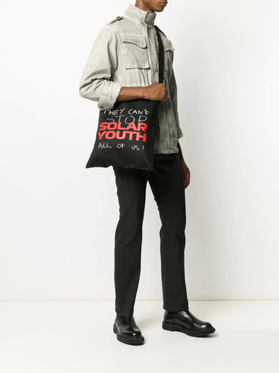 Raf Simons Solar Youth tote bag outlook