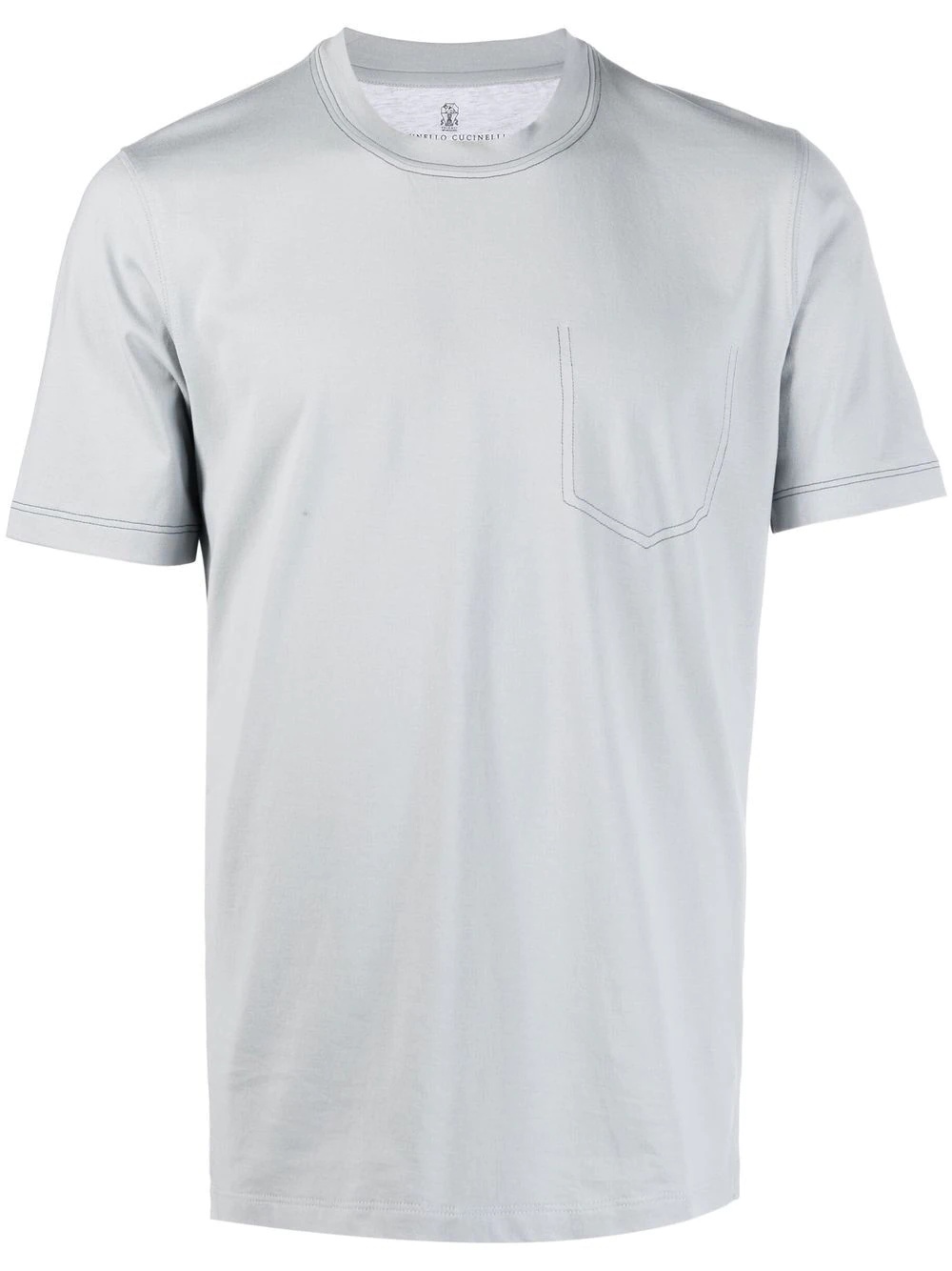 cotton short-sleeve T-shirt - 1