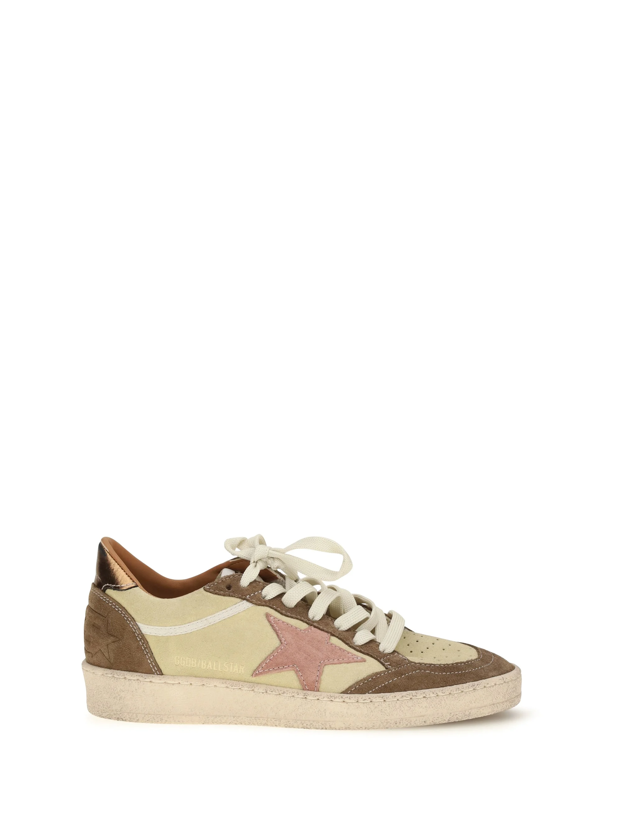 Golden Goose Ball Star Sneakers Vintage Yellow/Beige/Pink/Bronze - 1