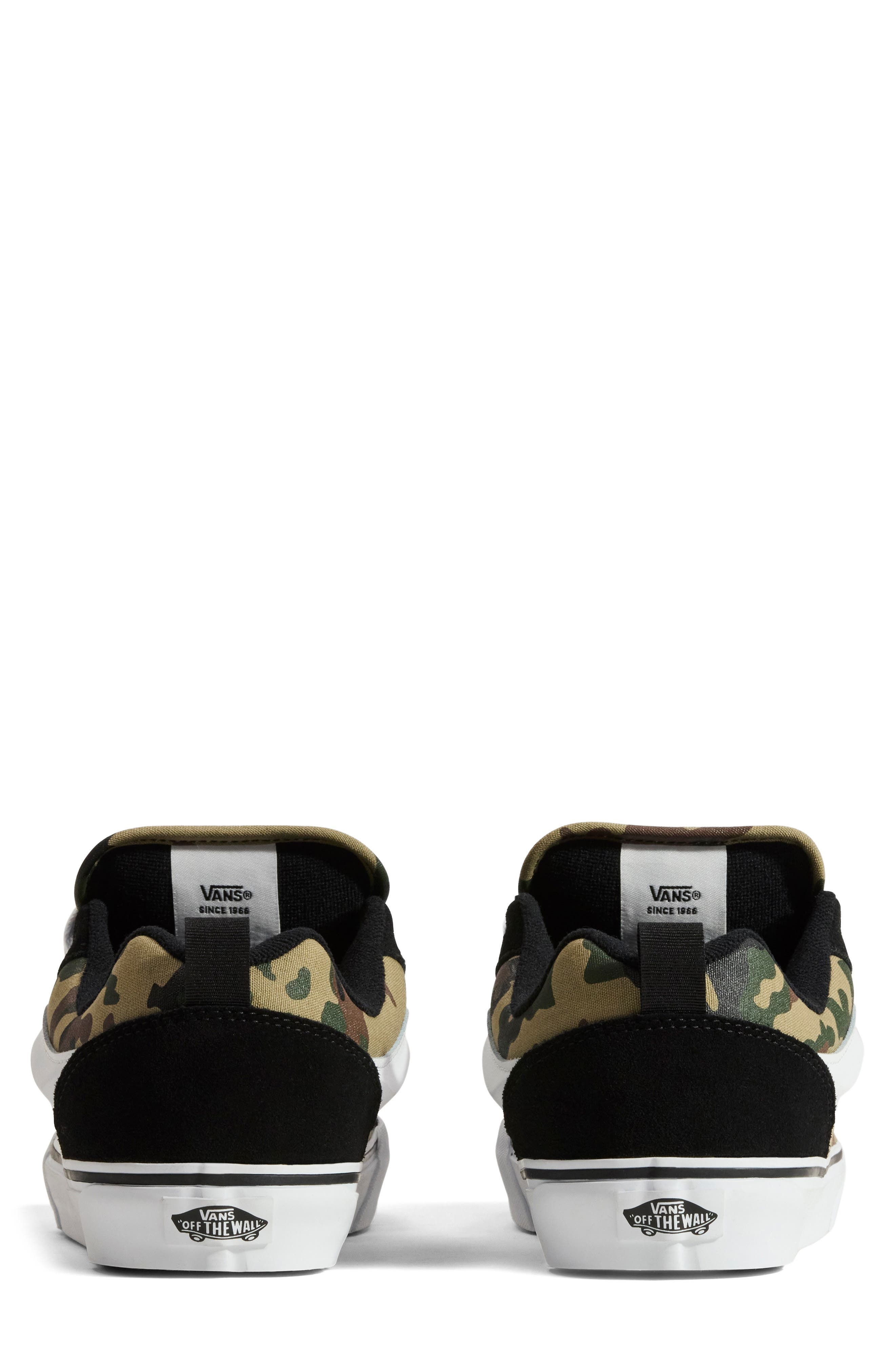 Vans Knu School Color Blocking Sneaker in Camo Black/Green at Nordstrom - 3