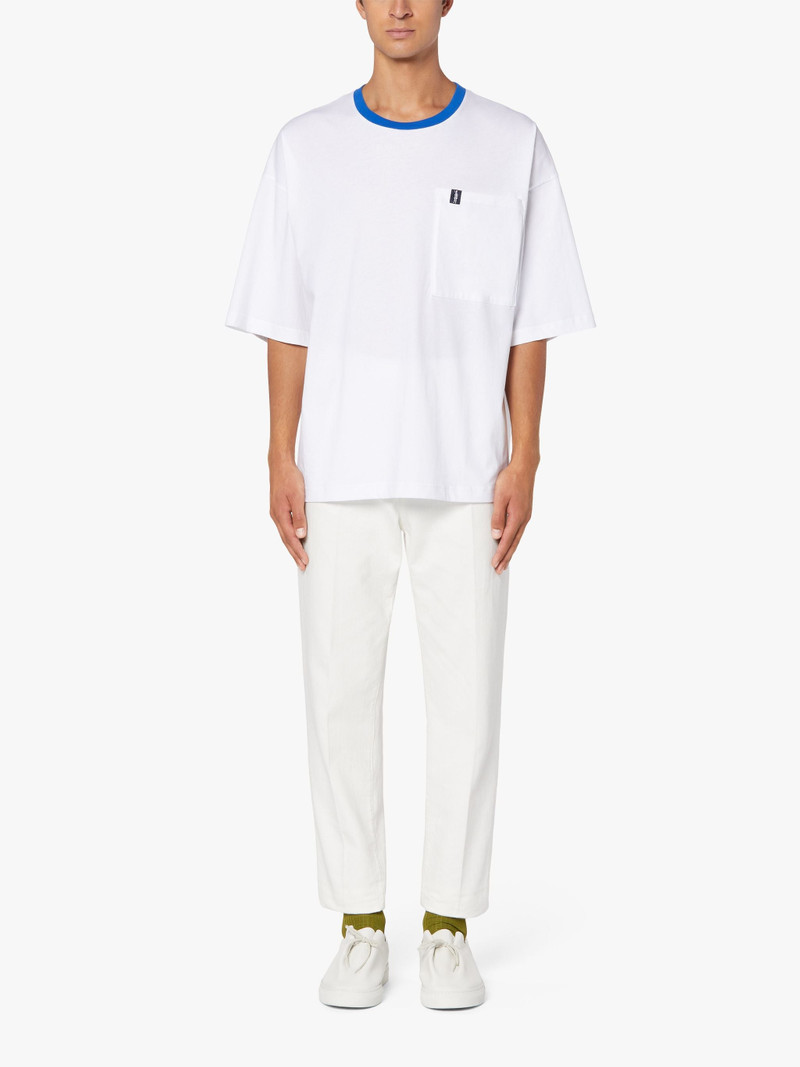 Mackintosh WHITE COTTON LOGO T-SHIRT | GJM-220 outlook